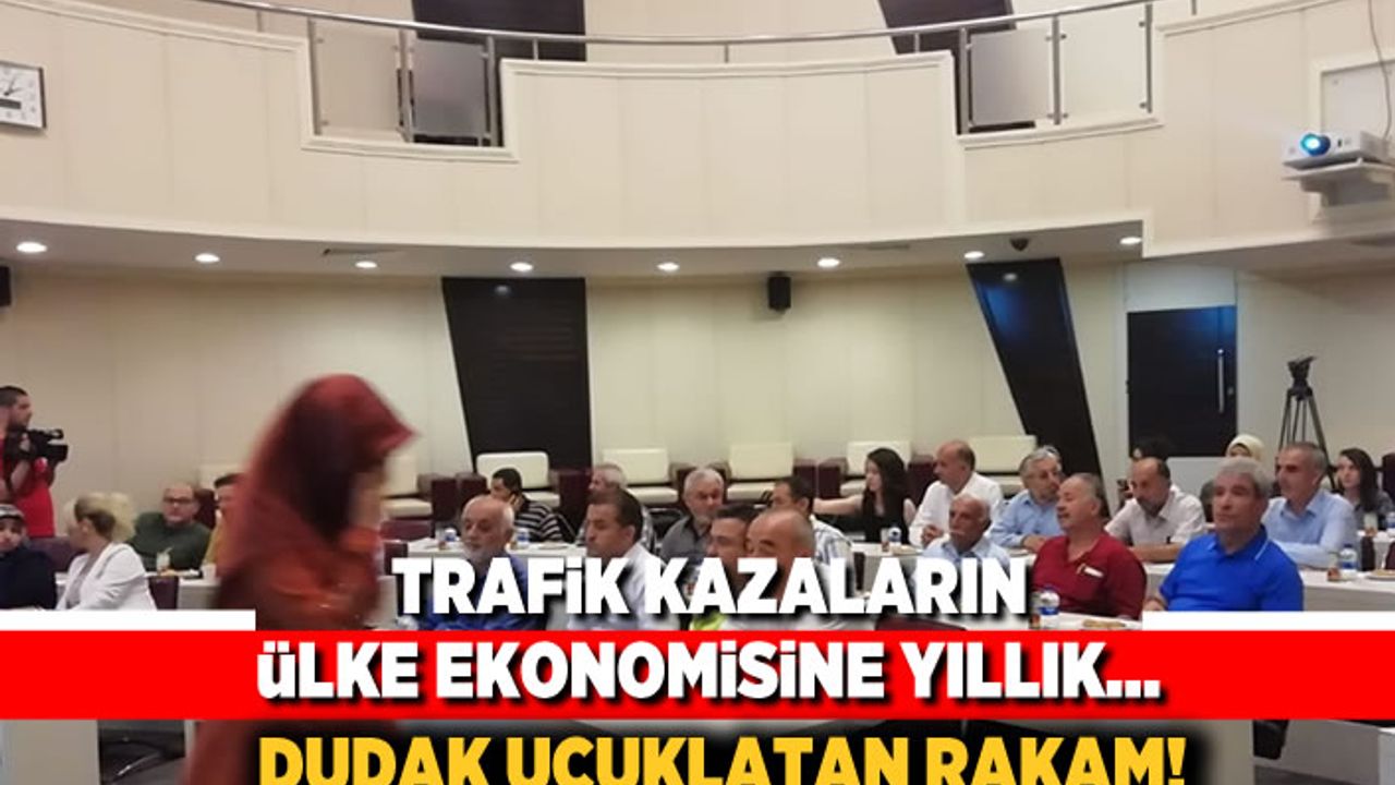 Trafik kazalarının ülke ekonomisine yıllık...  Dudak uçuklatan rakam!
