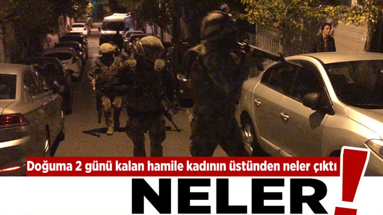 Doğuma 2 günü kalan hamile kadının üstünden neler çıktı neler!