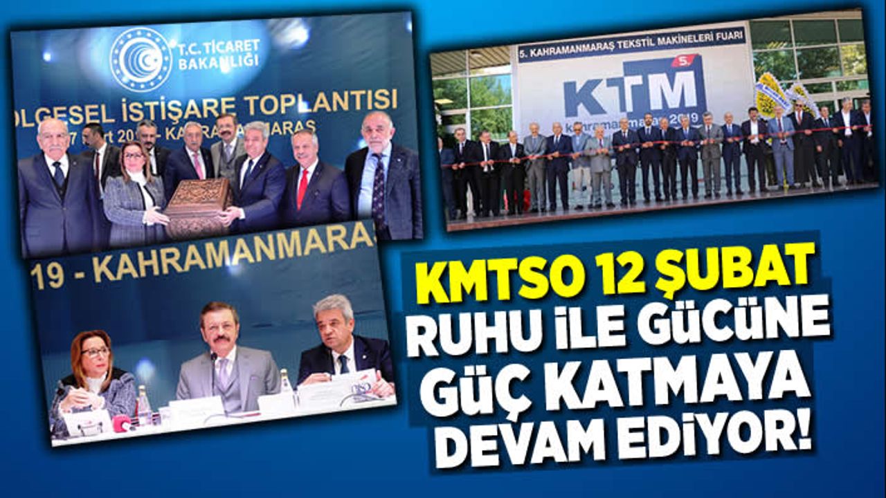 KMTSO 12 Şubat ruhu ile gücüne güç katmaya devam ediyor!