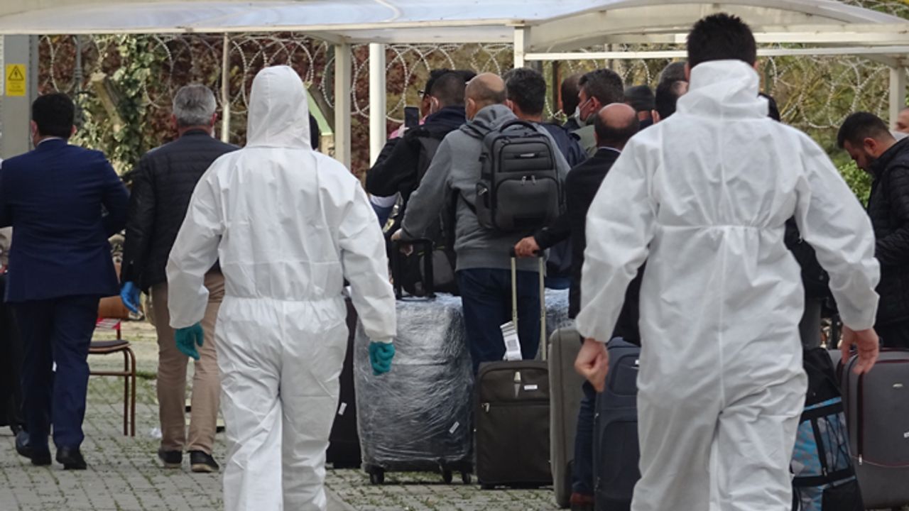 Katar'dan gelen 63 kişi Bursa'da karantinaya alındı