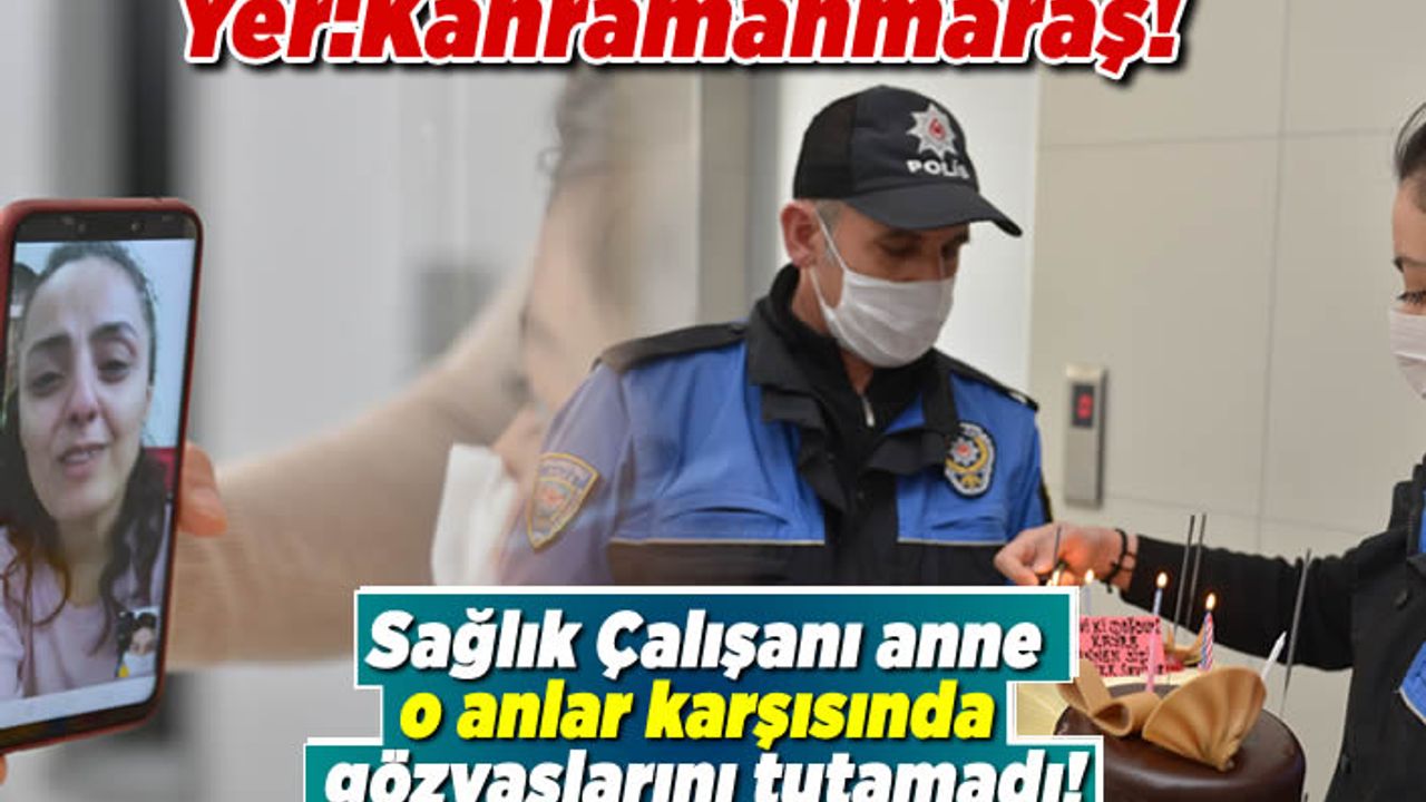 Kahramanmaraş'ta Kayra'nın doğum günü kutlandı!