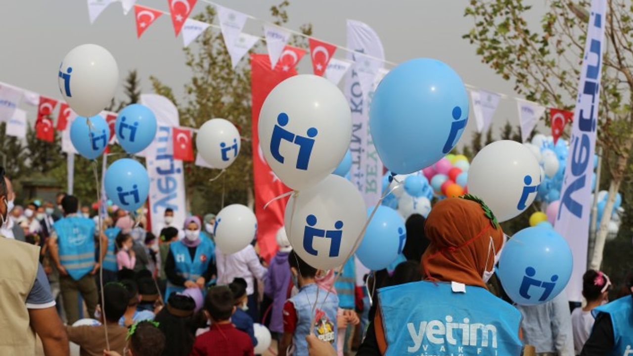 Yetim çocuklar barış ve kardeşlik için zeytin topladı