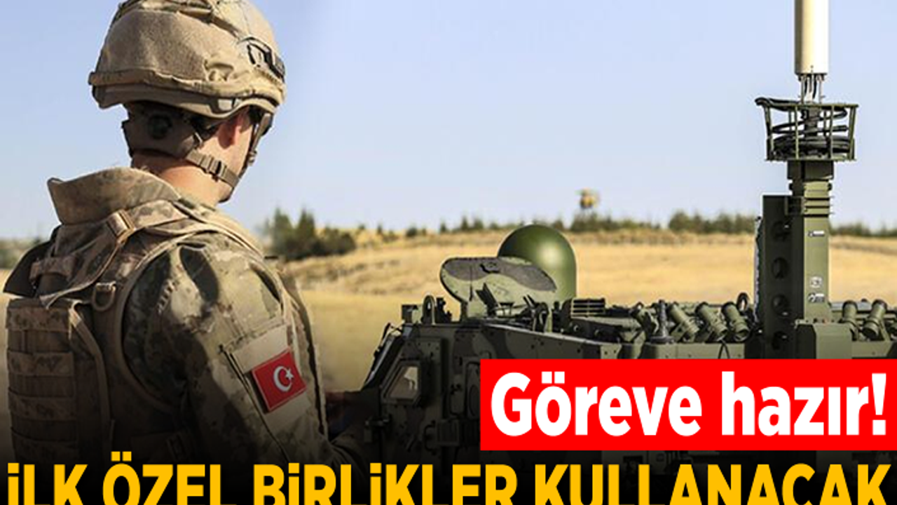 'Geleceğin askeri' göreve hazır! İlk kullanıcı özel birlikler