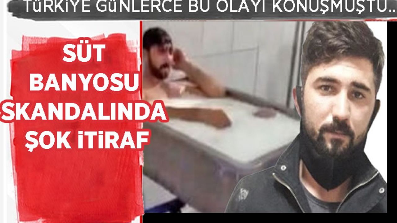 Türkiye süt banyosu yapan işçiyi konuşmuştu! Mahkemede şok sözler!