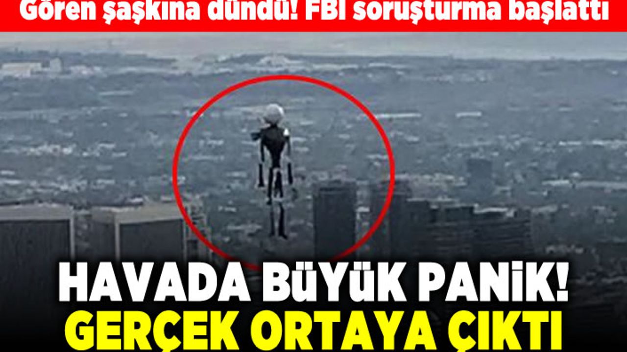 Gören şaşkına döndü! FBI soruşturma başlattı! Havada büyük panik gerçek ortaya çıktı!