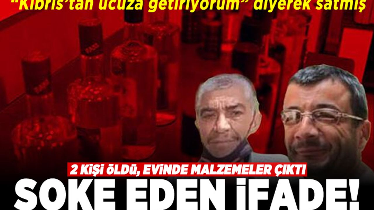"Kıbrıs'tan ucuza getiriyorum" diyerek satmıştı! 2 Kişi öldü evinde malzemeler çıktı!