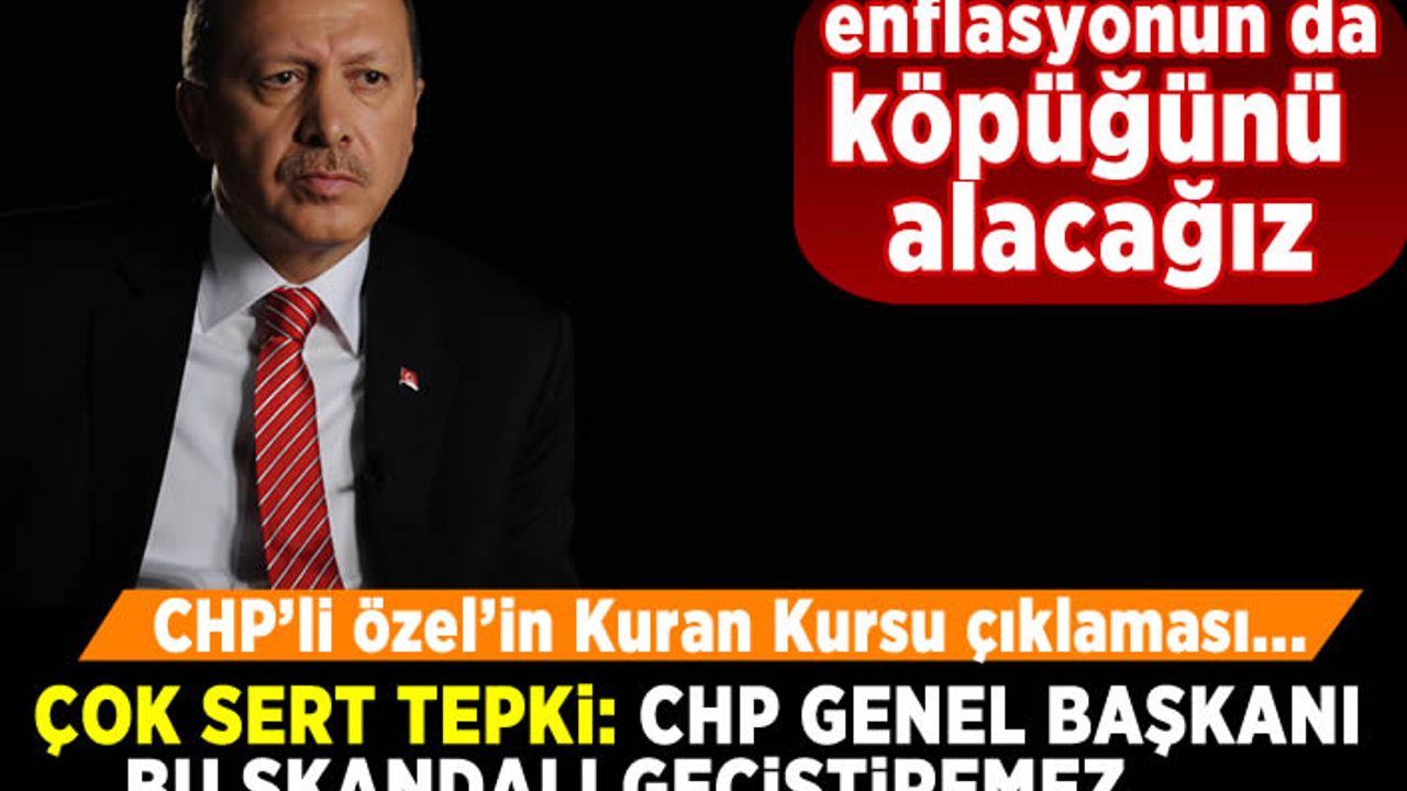 Erdoğan'dan çok sert tepki: CHP Genel Başkanı bu skandalı geçiştiremez