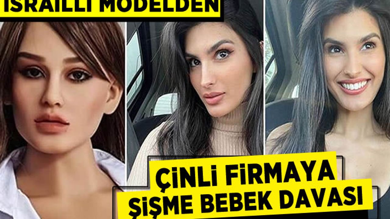 İsrailli modelden kendisine benzer şişme bebek üreten firmaya dava!