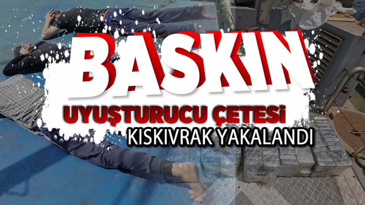 Balıkçı teknesinde 528 kilogram kokain ele geçirildi