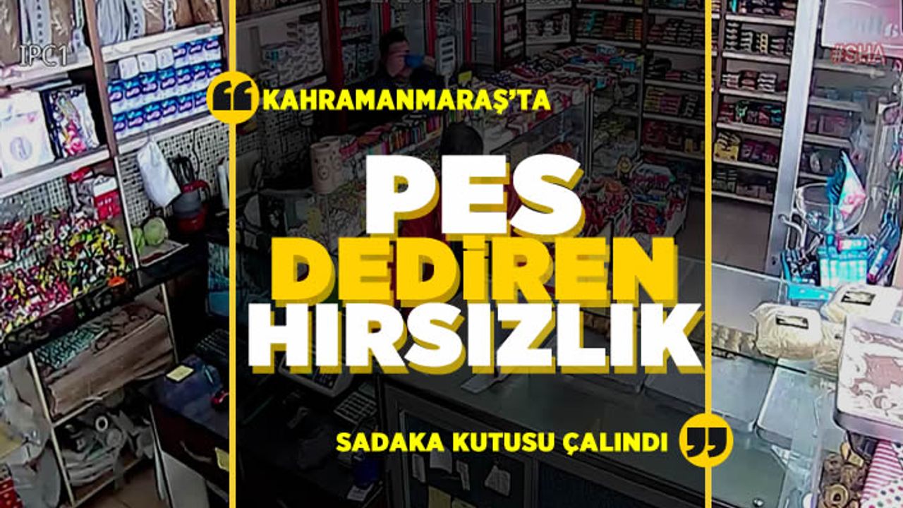 Çerez alma bahanesiyle sadaka kutusunu çaldı