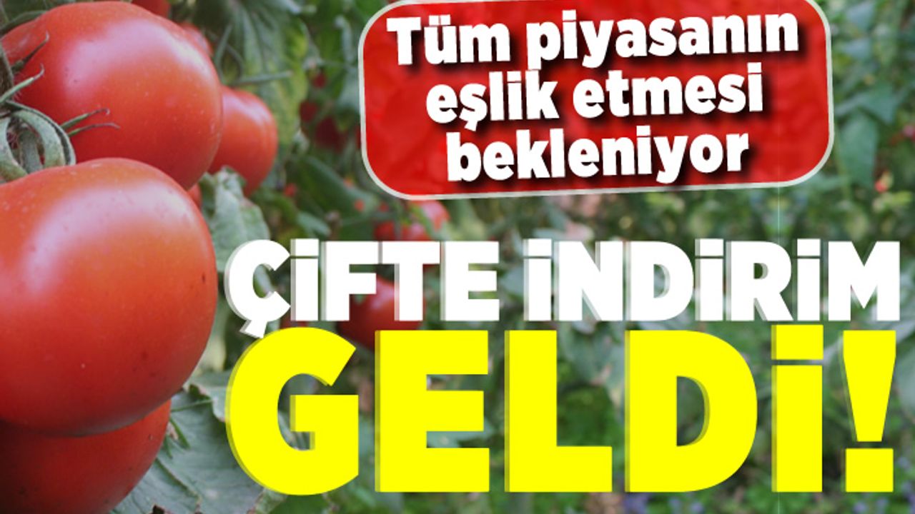 Tüm piyasanın eşlik etmesi gerekiyor! Çifte indirim geldi!