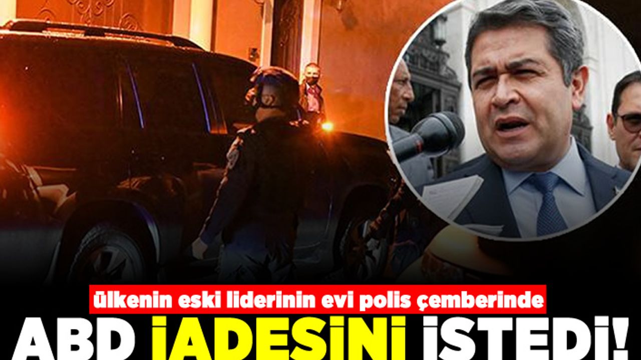 Ülkenin eski liderinin evi polis çemberinde! ABD iadesini istedi!