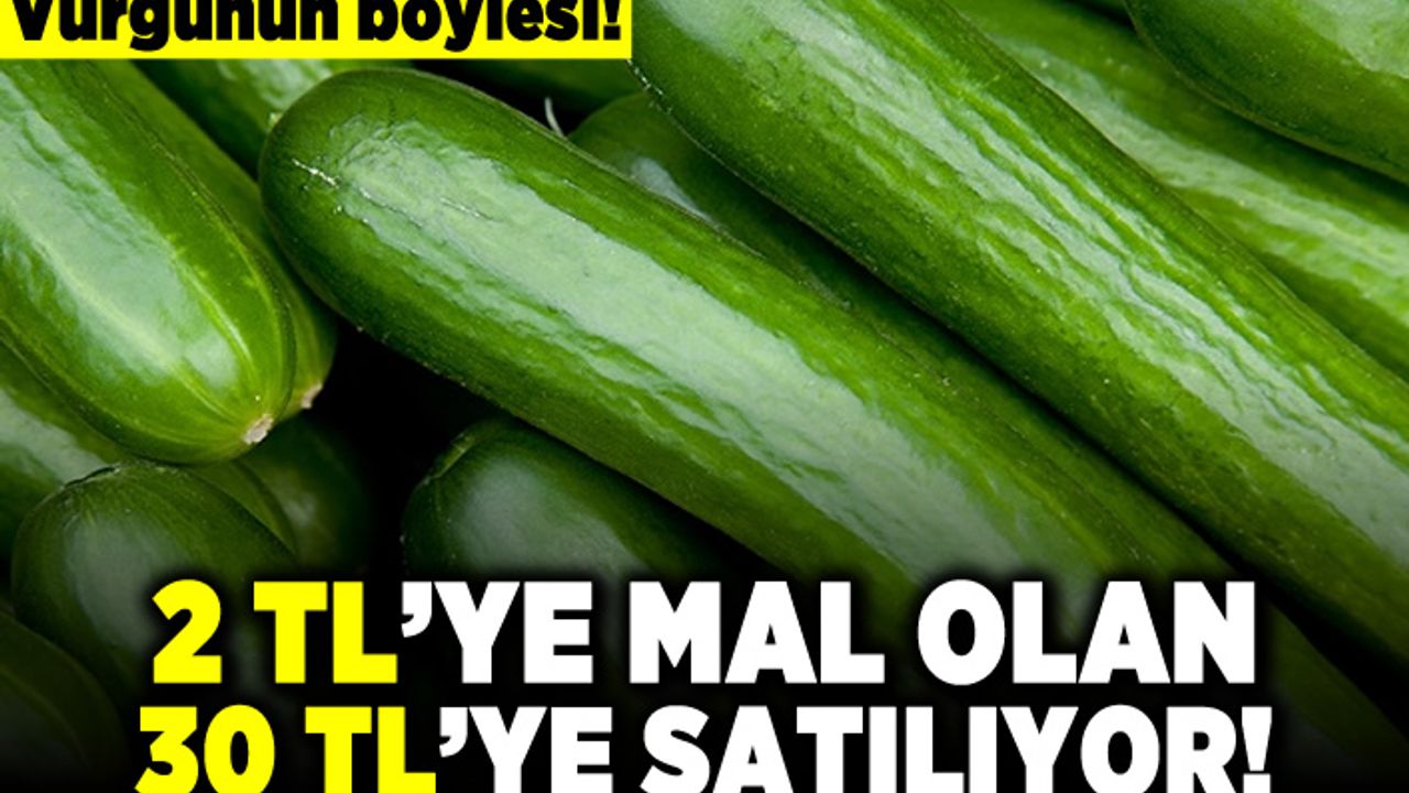 Vurgunun böylesi! 2 TL'ye mal oluyor 30 TL'ye satılıyor!