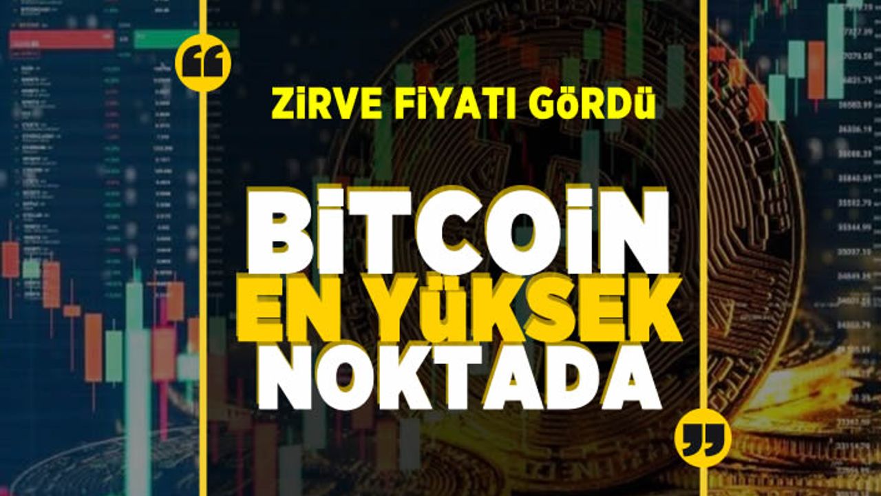 Bitcoin 2022'nin en yüksek seviyesini gördü!
