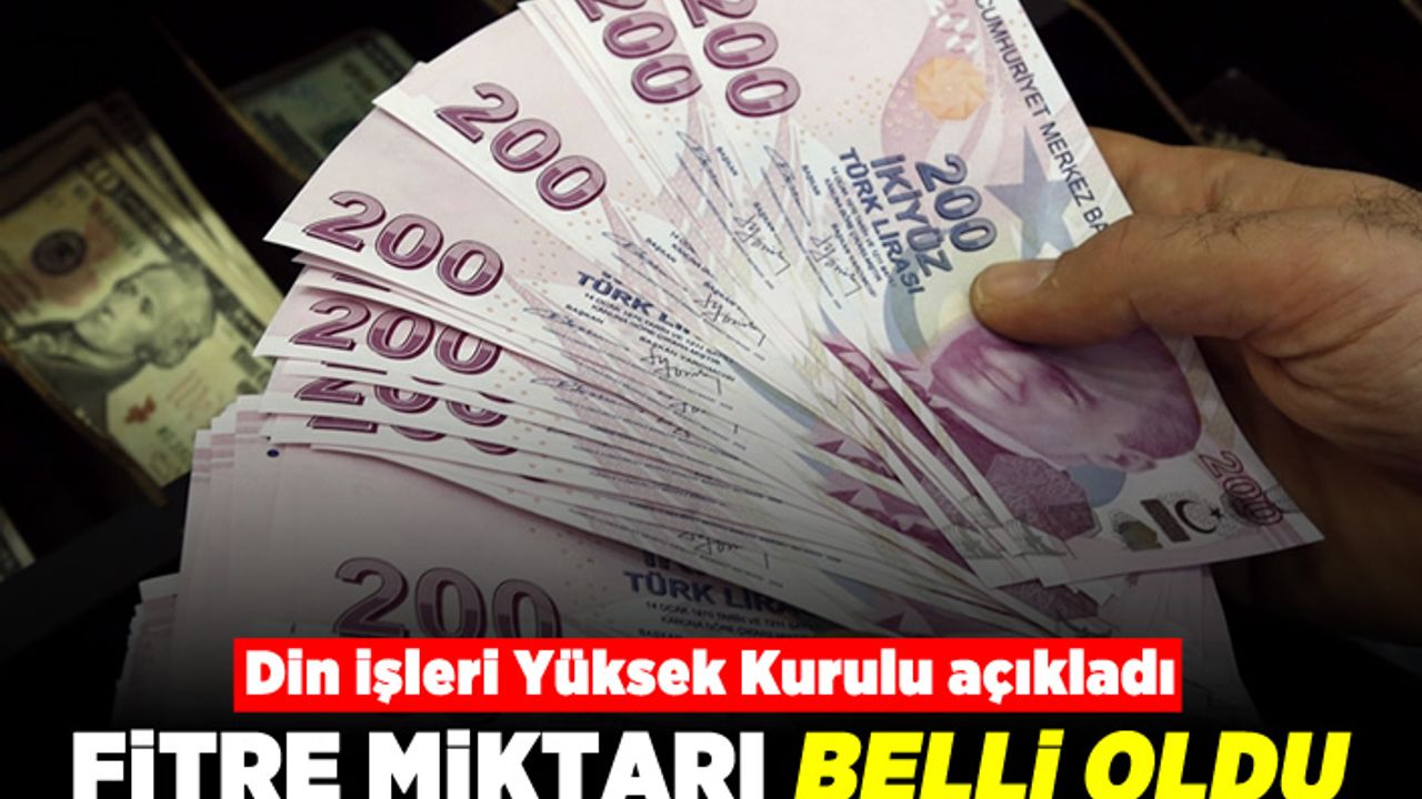 Din İşleri Yüksek Kurulu açıkladı! Fitre miktarı belli oldu!
