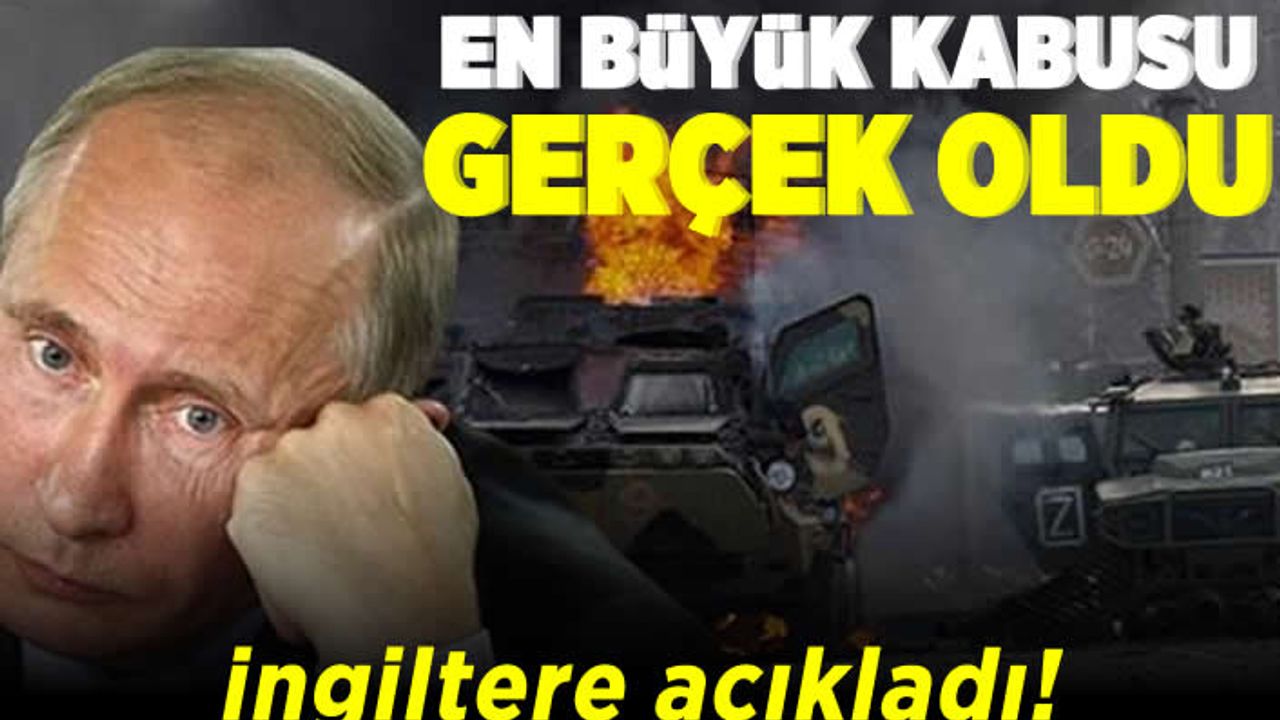 En büyük kabusu gerçek oldu! İngiltere açıkladı!