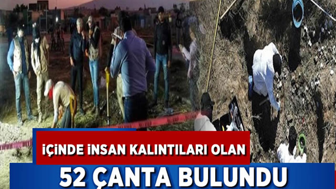 Meksika'da 15 yılda 82 binden fazla insan kaybolmuştu! Şimdi de insan kalıntıları olan 52 çanta bulundu