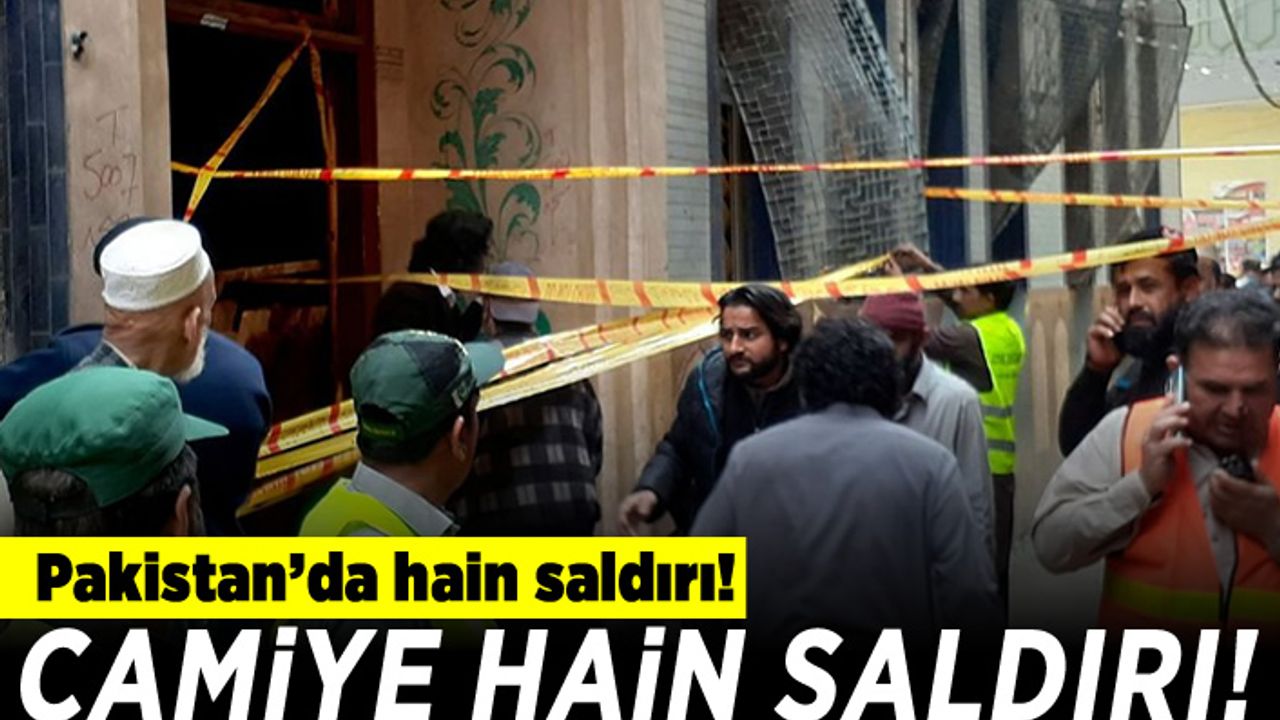 Pakistan'dan hain saldırı! Camiye hain saldırı!