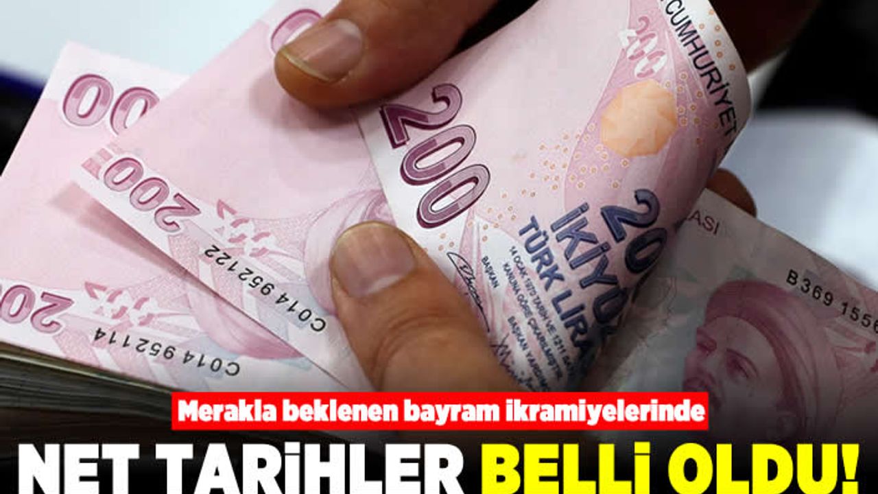 Merakla beklenen bayram ikramiyelerine net tarihler belli oldu1