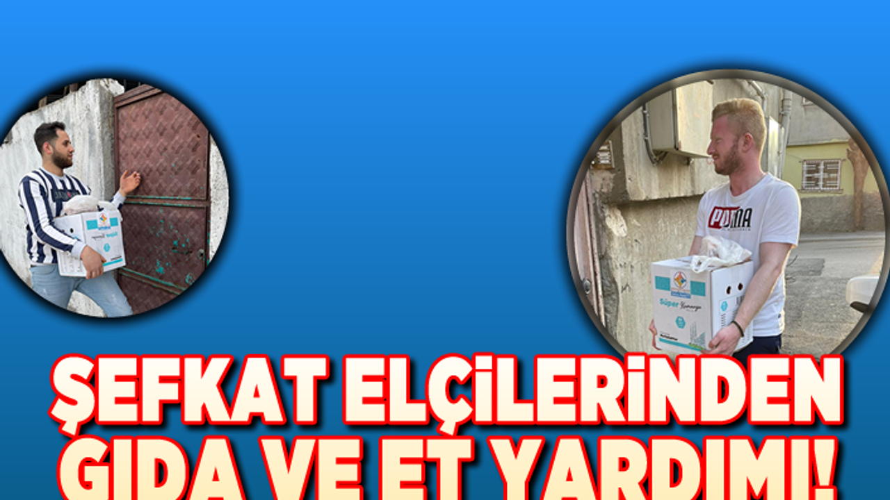 Şefkat Elçileri Topluluğundan ailelere gıda desteği!