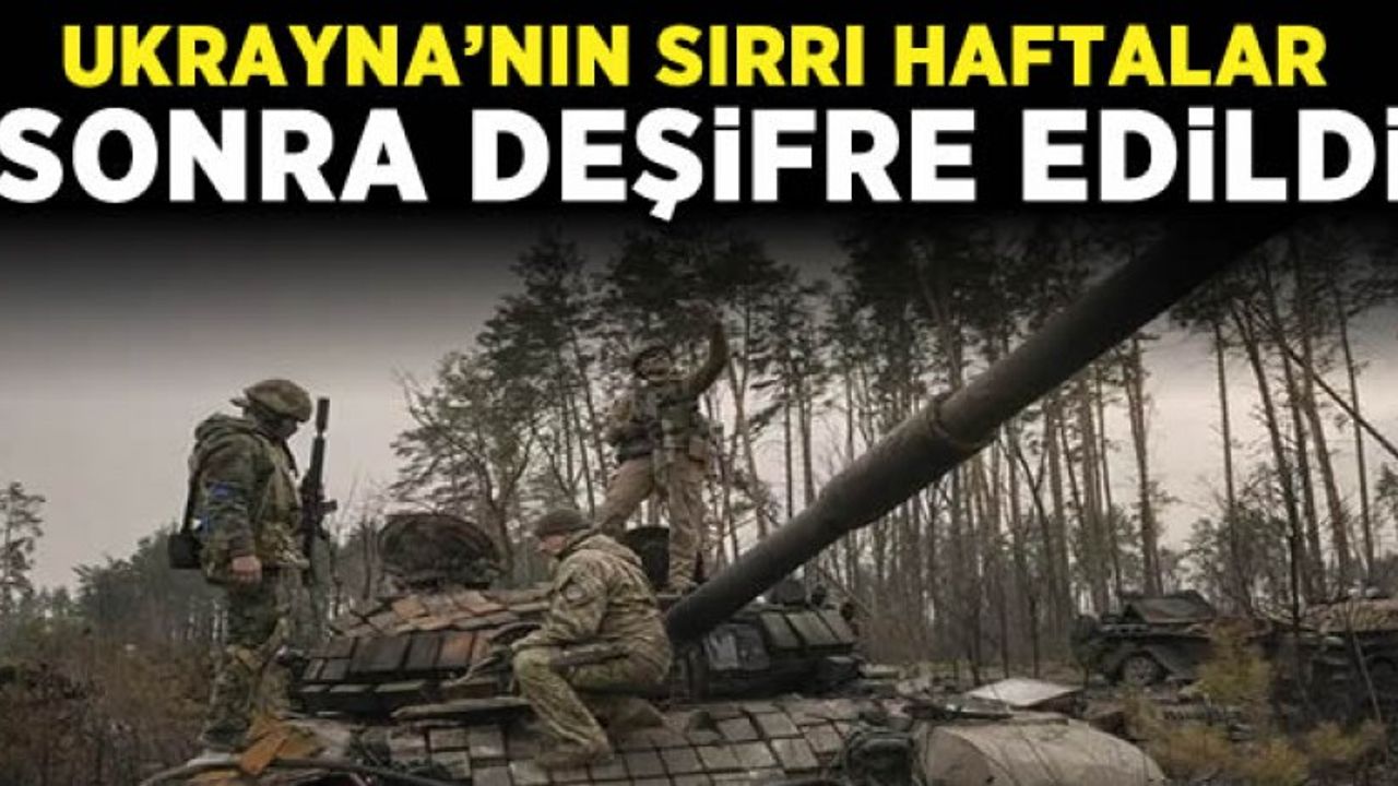 Ukrayna Rusya'yı böyle durdurmuş! Kritik yardım haftalar sonra ortaya çıktı