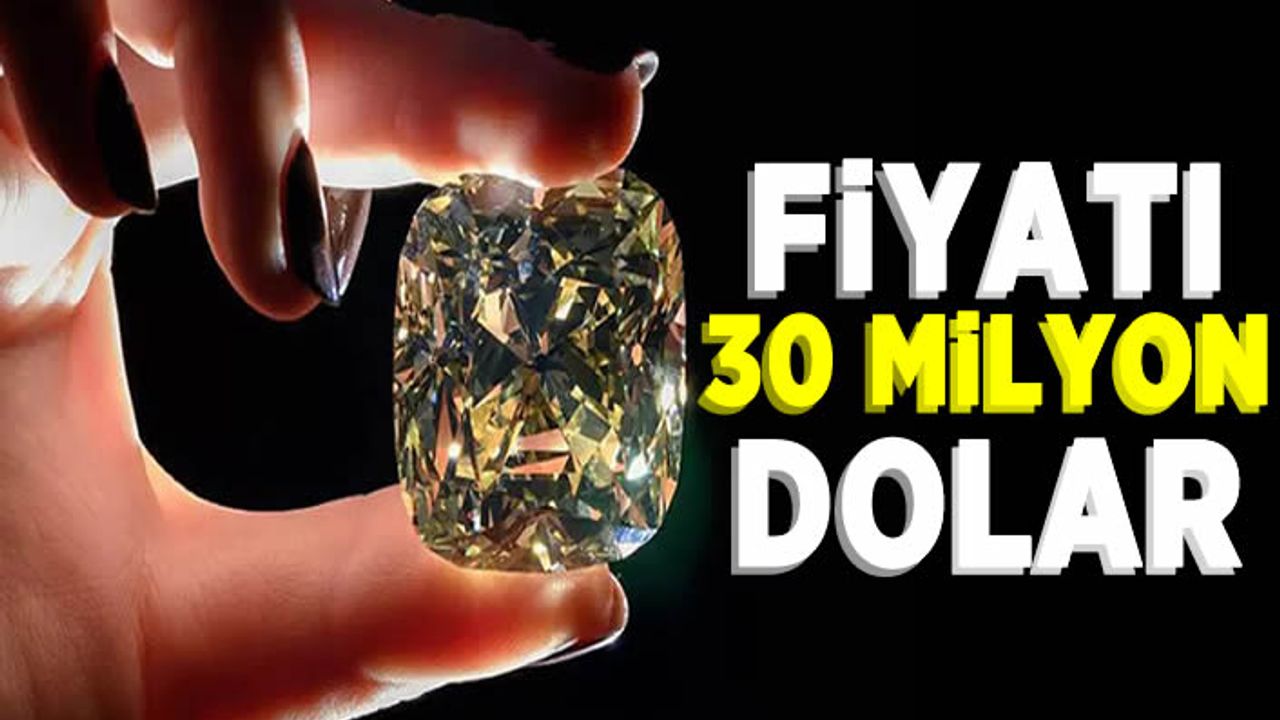 En büyük beyaz elmas müzayedeye çıkıyor! Fiyatı 30 milyon doları geçebilir