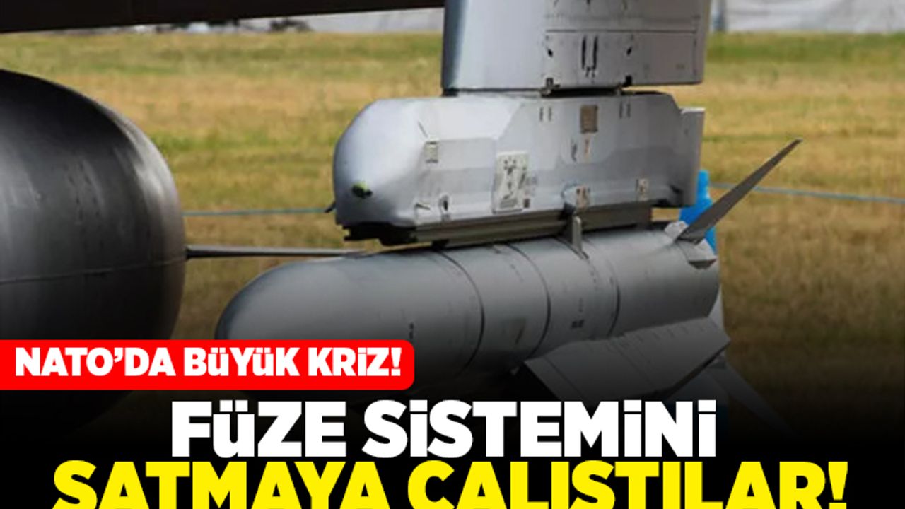 NATO'da büyük kriz! FÜze sistemini satmaya çalıştılar!