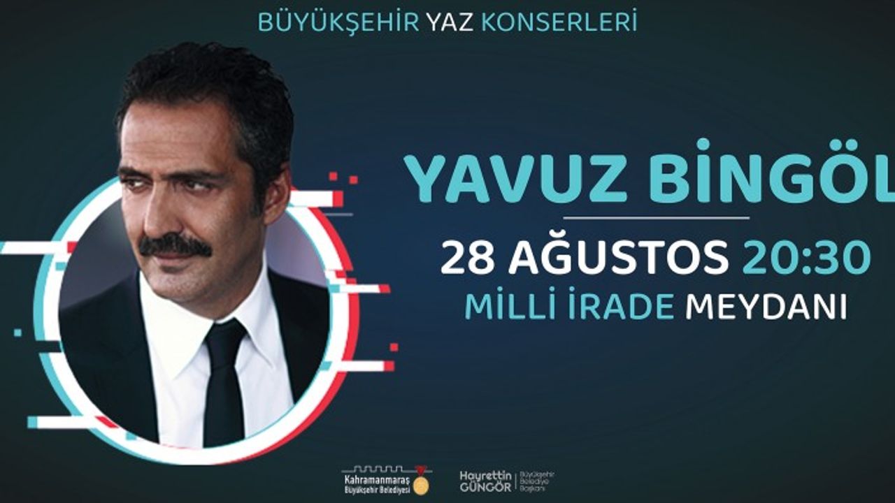 Yavuz Bingöl, Unutulmaz Eserlerini Kahramanmaraş’ta Seslendirecek