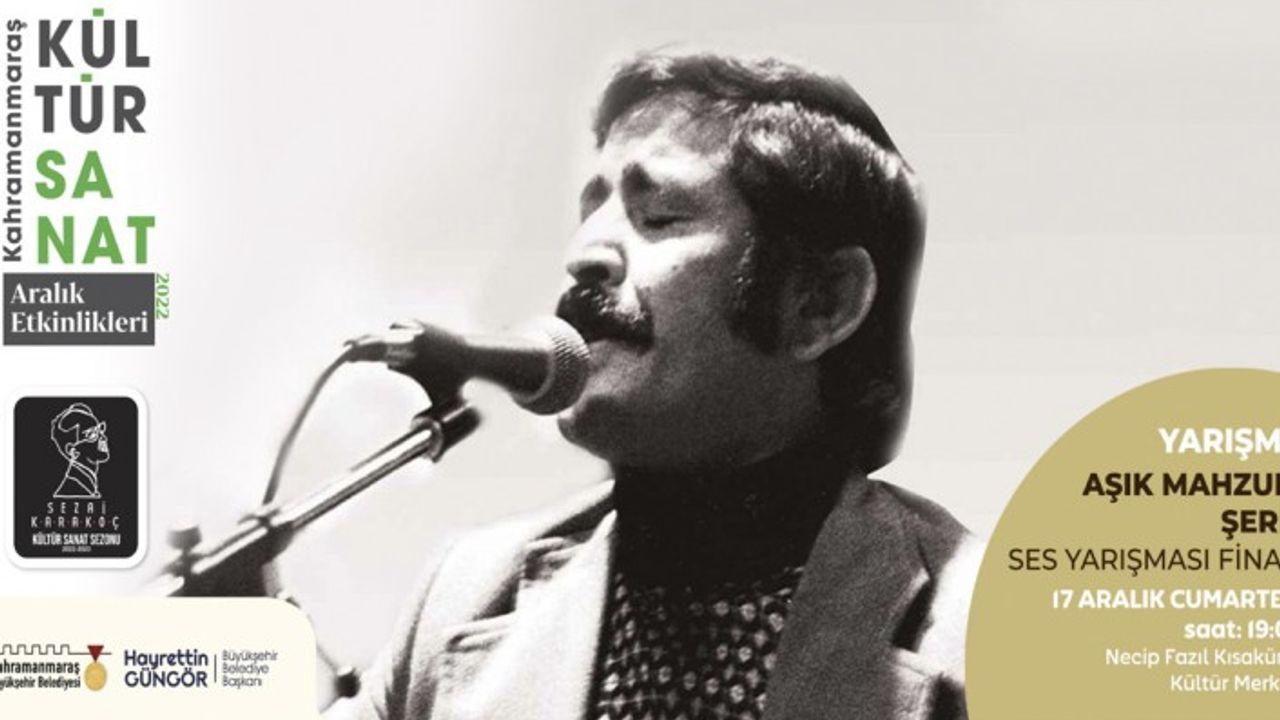 Âşık Mahzuni Şerif Ses Yarışması’nda Finale Doğru