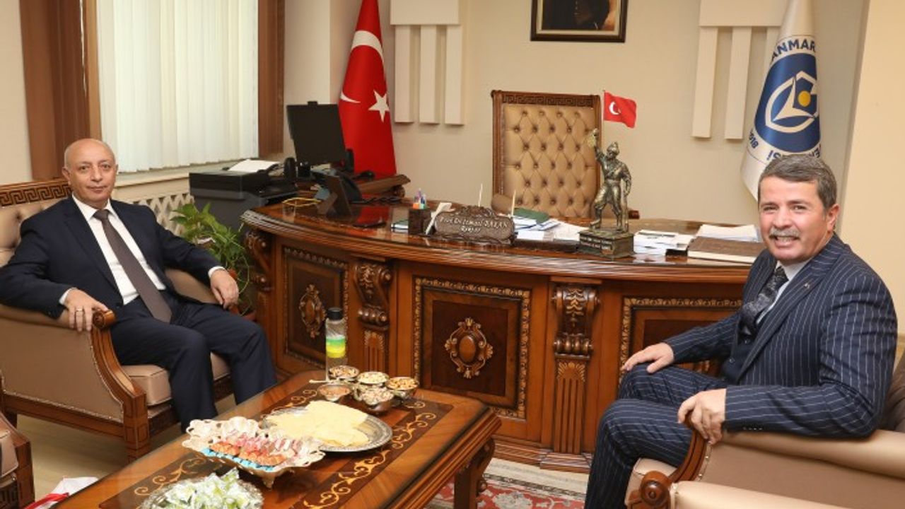 Başkan Okumuş’tan Rektör Bakan’a “Hayırlı Olsun” Ziyareti