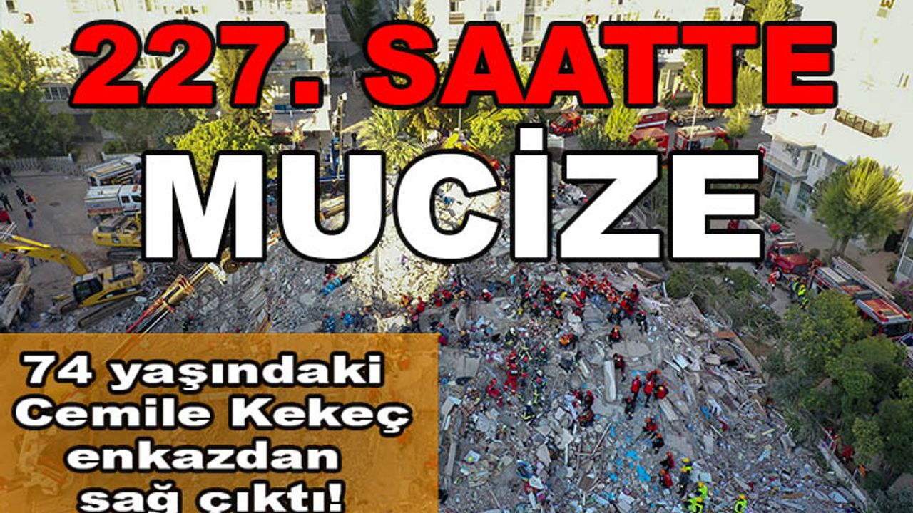 Kahramanmaraş’ta 227 saat sonra 74 yaşındaki vatandaş sağ olarak kurtarıldı