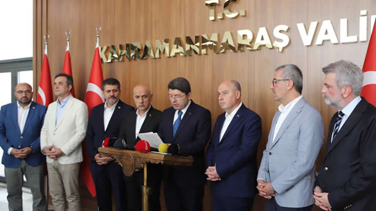 Adalet Bakanı Yılmaz Tunç: Kahramanmaraş depremi için 473 milyon TL harcandı