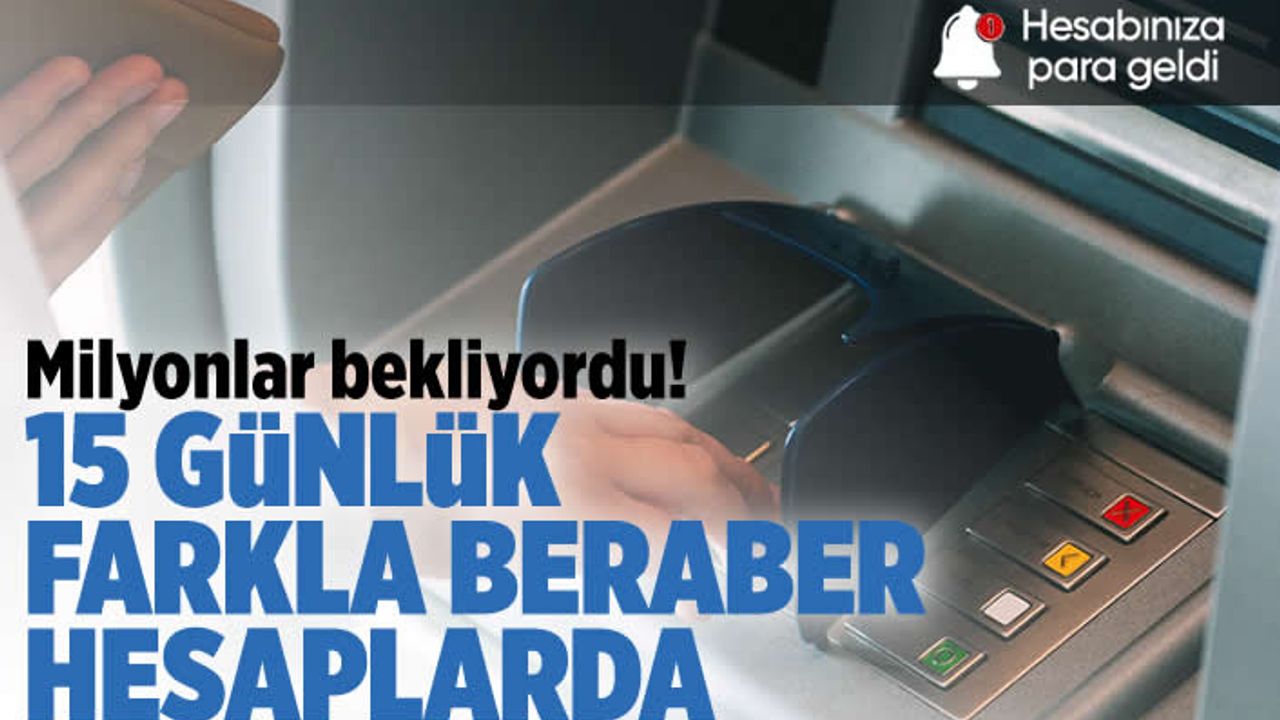 Beklenen zam nihayet geldi: Memur maaşları yüzde 17.55 artışla ödendi!