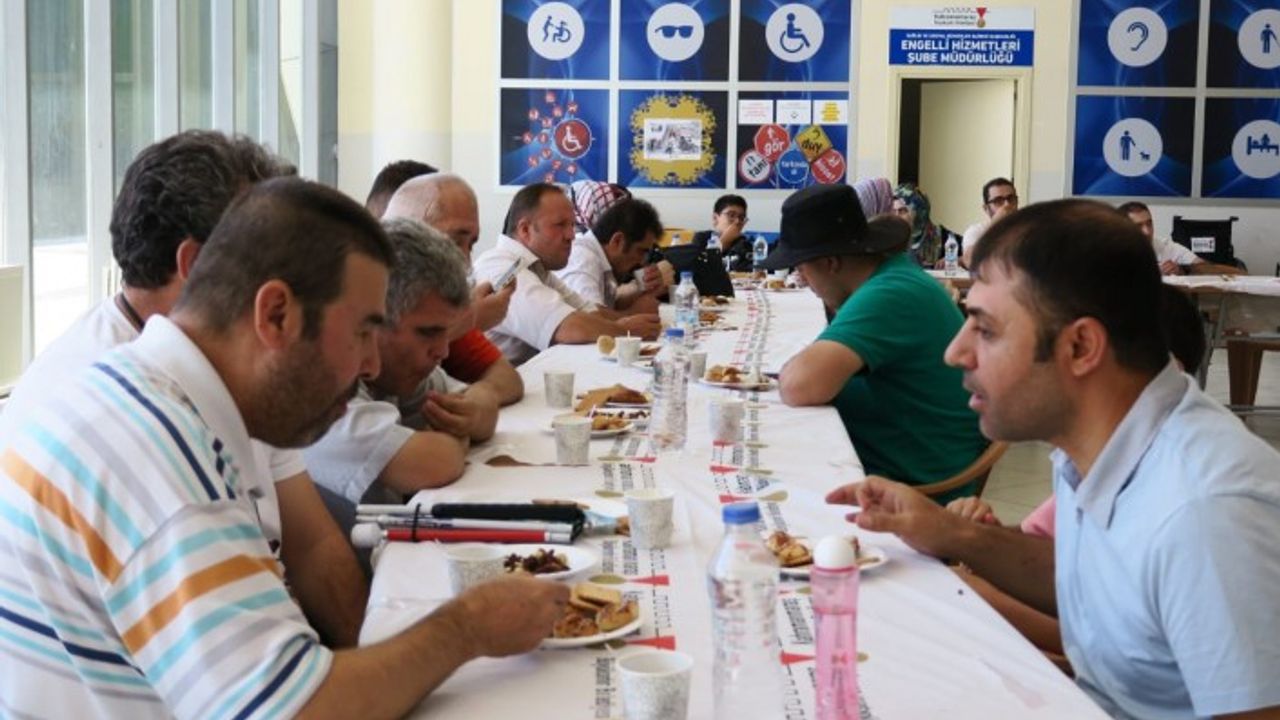 Kahramanmaraş'ta Görme Engellilere Moral Programı
