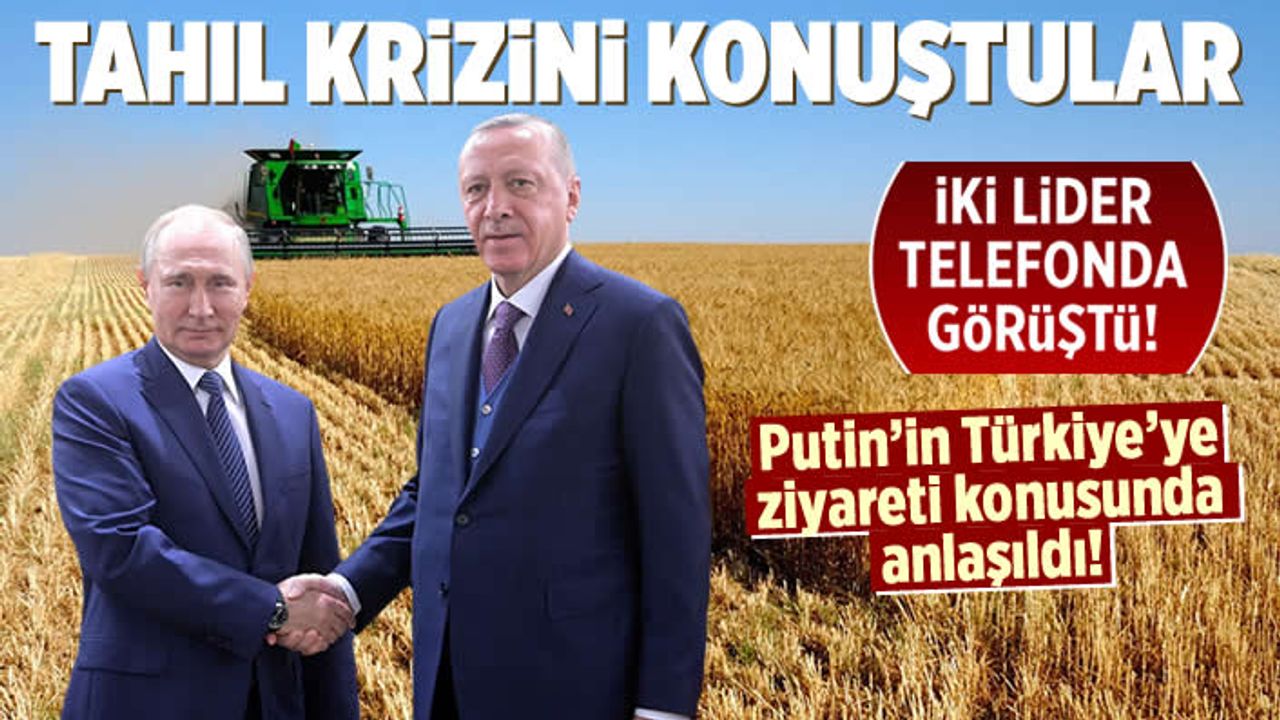 Cumhurbaşkanı Erdoğan ve Putin, dünya açlığını önlemek için el ele