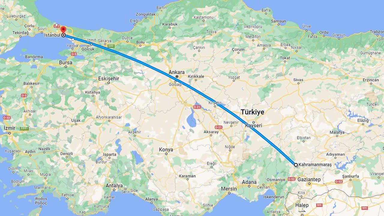Kahramanmaraş'tan İstanbul'a seyahat: Ulaşım mesafesi ve fiyatları!