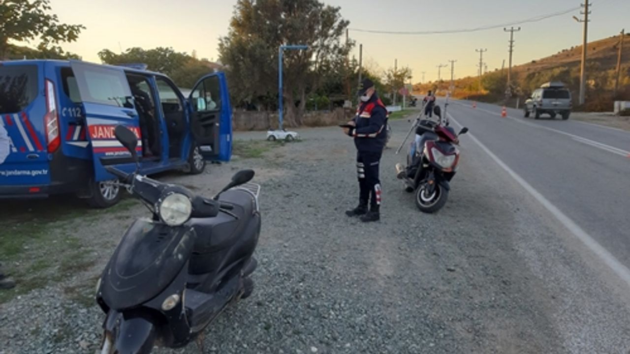 Muğla İl Jandarma Denetimleri: 97 Motosiklet Sürücüsüne İşlem, Trafik Güvenliği Vurgusu Yapıldı
