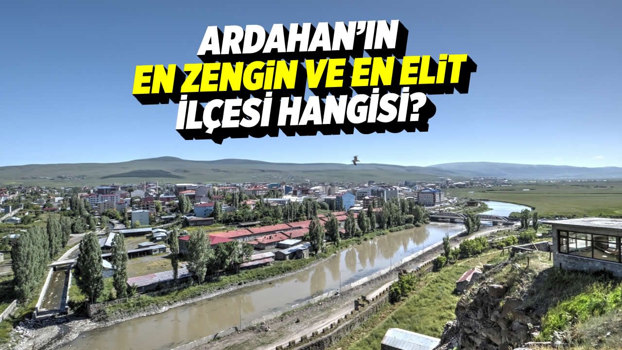Gürcistan'a sınır il: Ardahan'ın en zengin ve en elit ilçesi hangisi?