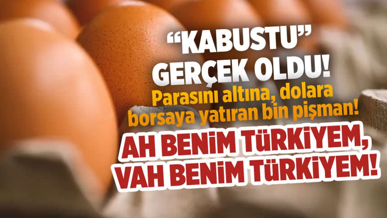 Türkiye'de hayat pahalılığı: Yumurta fiyatlarındaki çarpıcı artış
