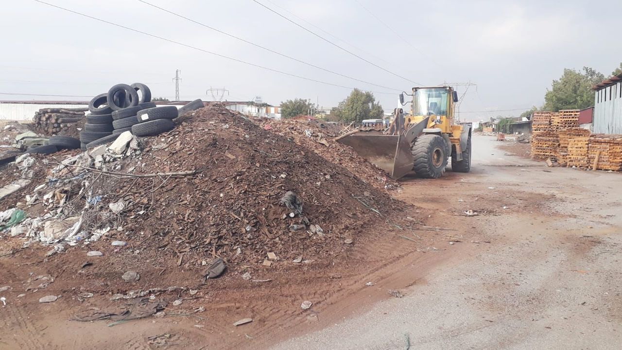 Çevre dostu çalışmalar: Kahramanmaraş'ta inşaat atıkları bertaraf ediliyor