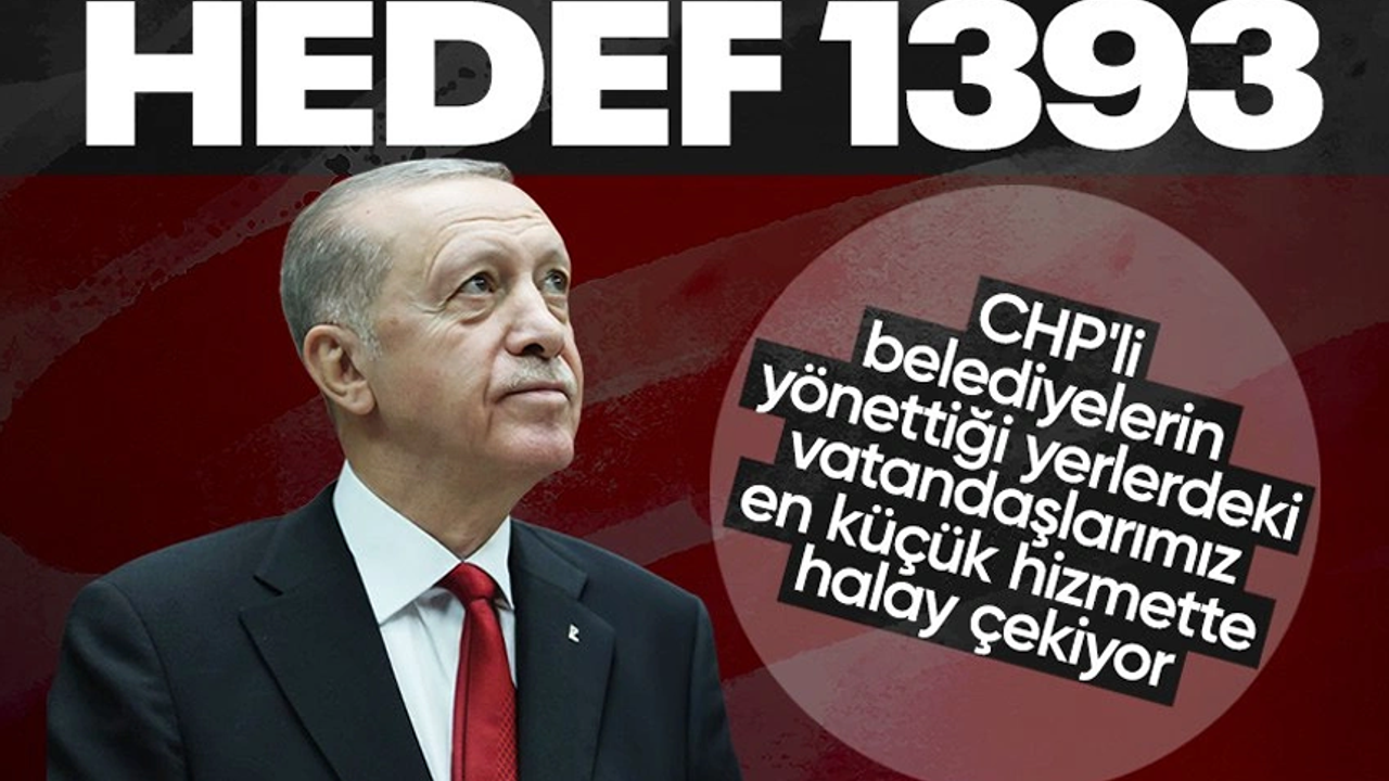Erdoğan'ın hedefi belli: Yerel seçimde tüm belediyeleri kazanmak!