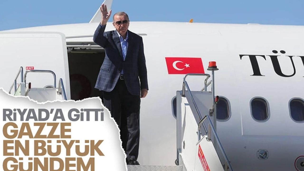 Cumhurbaşkanı Erdoğan, Riyad'a İslam Zirvesi için yola çıktı