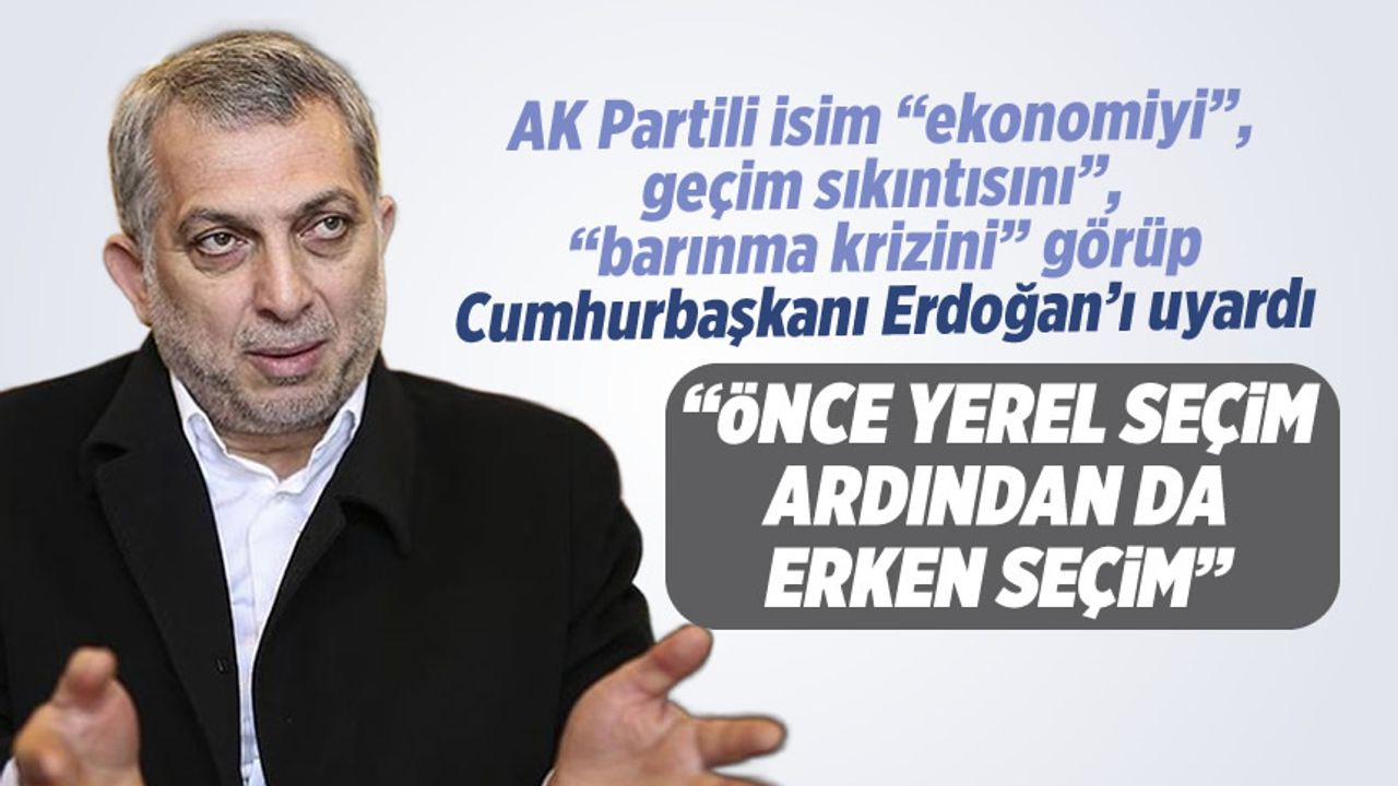 Metin Külünk'ten çarpıcı iddia: Mart seçimleri Türkiye'yi erken seçime taşıyabilir!