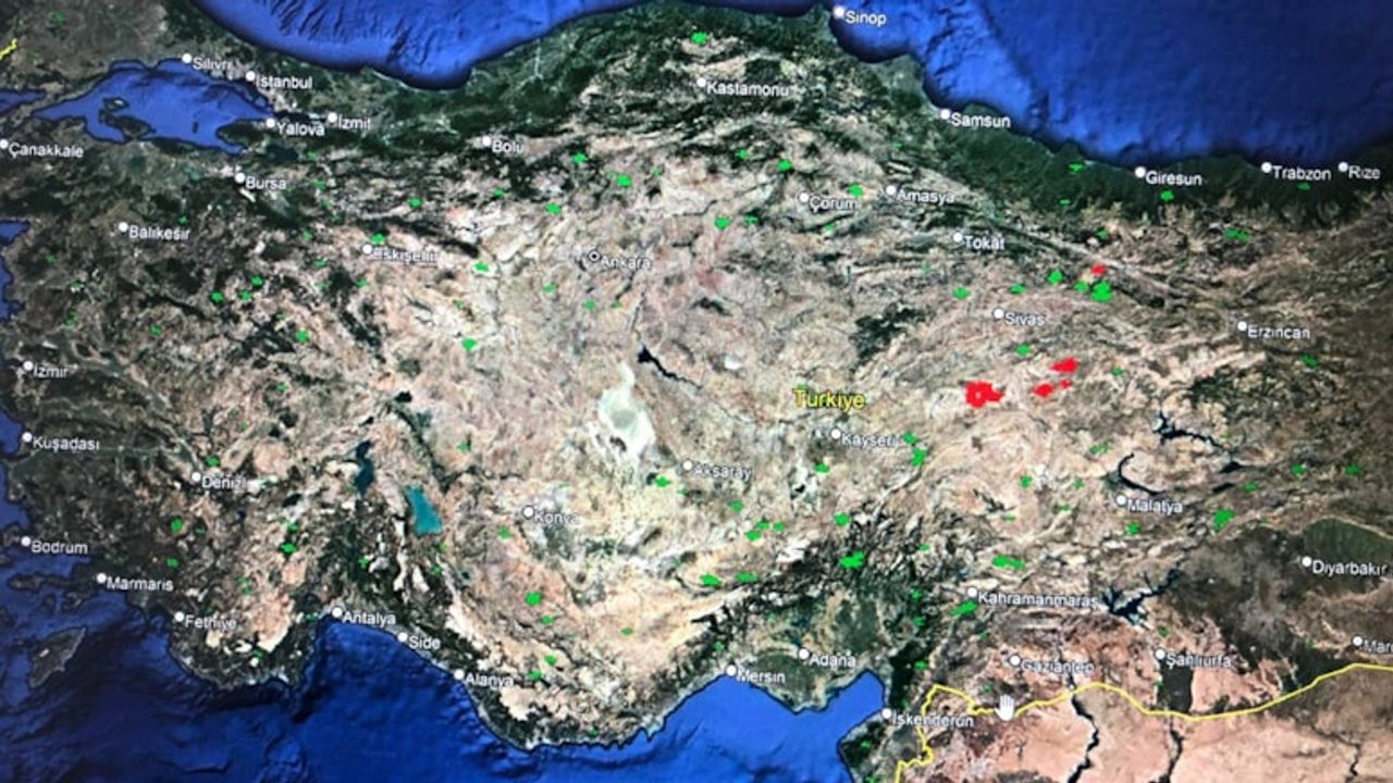 Enerji ve Tabii Kaynaklar Bakanlığı Kahramanmaraş'ta maden sahası için ihale açtı