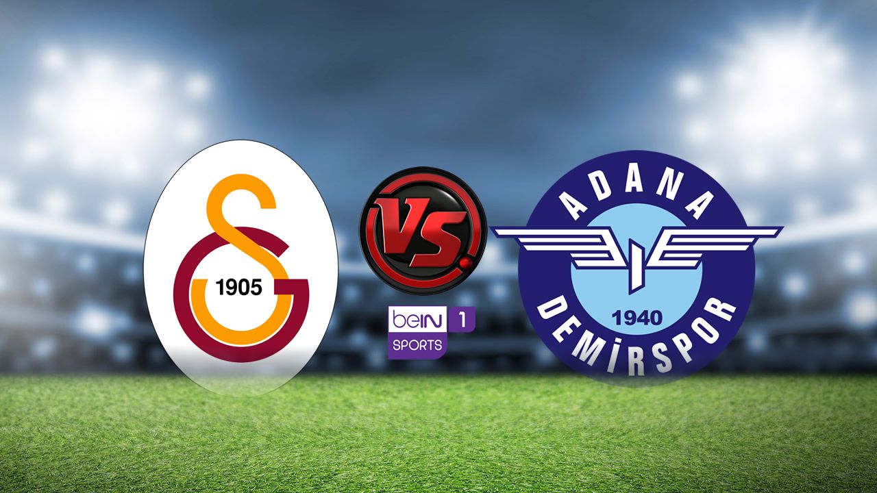 Bein Sports 1 Galatasaray Adana Demirspor maçı canlı link reklamsız