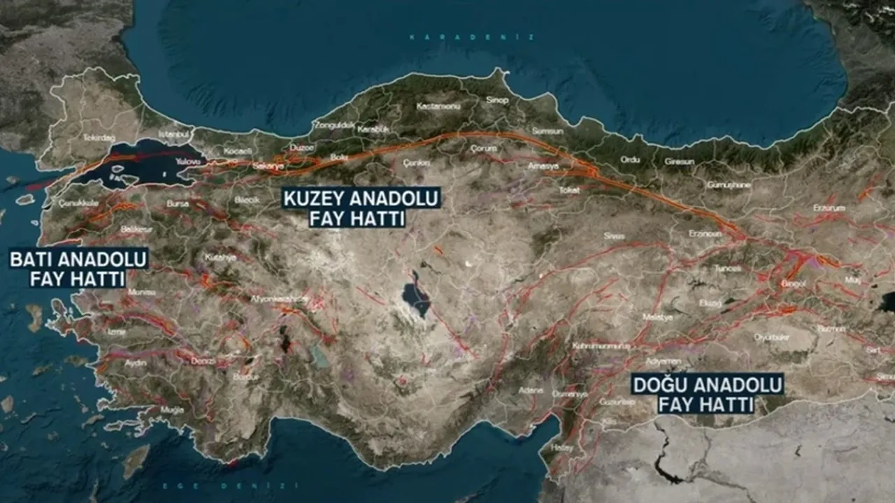 Deprem Tehlikesi Güncellendi: Türkiye'de 485 Dirilikte Fay Tespit Edildi!