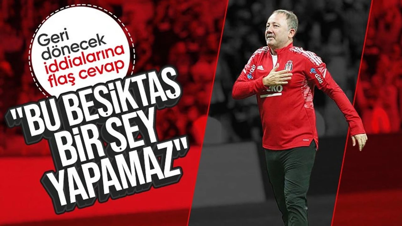 Sergen Yalçın Geliyor mu? Beşiktaş'ta Yeni Teknik Direktör Arayışları Hız Kazandı!