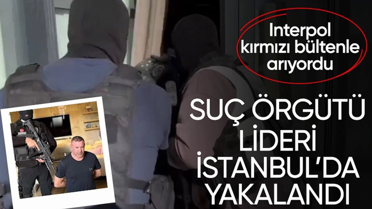 Suç Örgütü Elebaşı Eric Schroeder İstanbul’da yakalandı