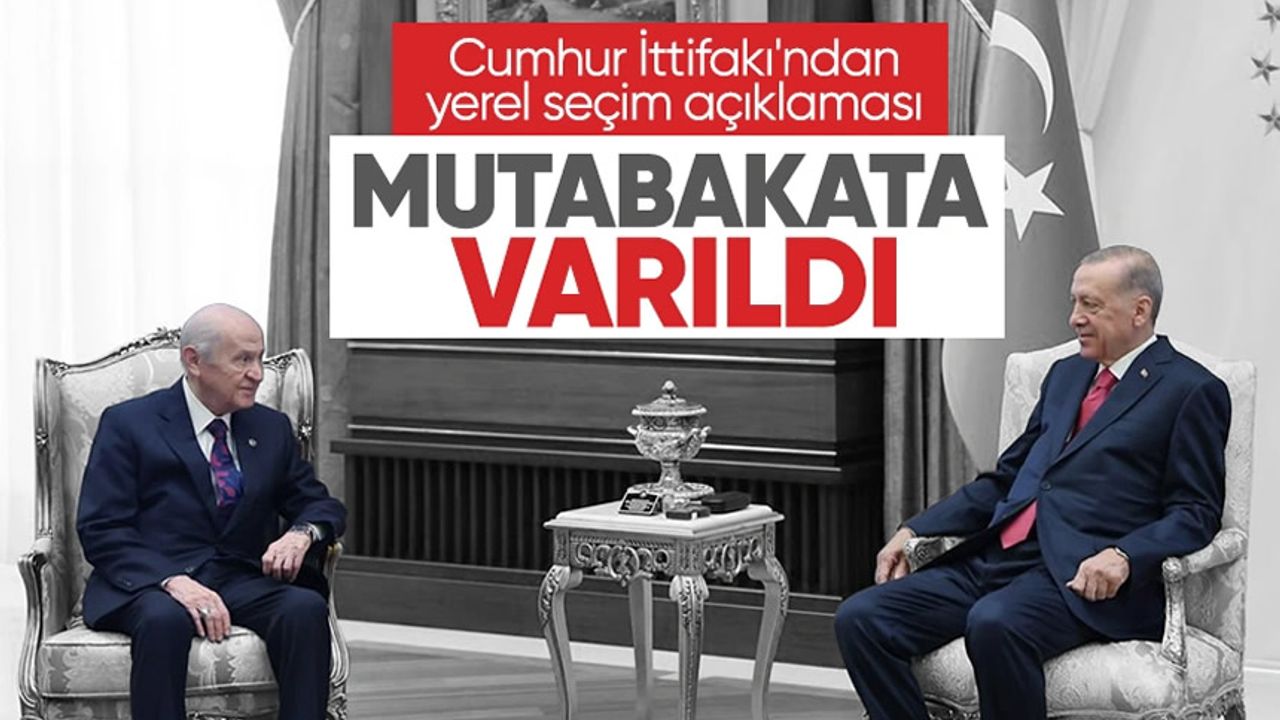 Resmen açıklandı: 26 Büyükşehirde AK Parti, 2 Şehirde MHP'den Aday!