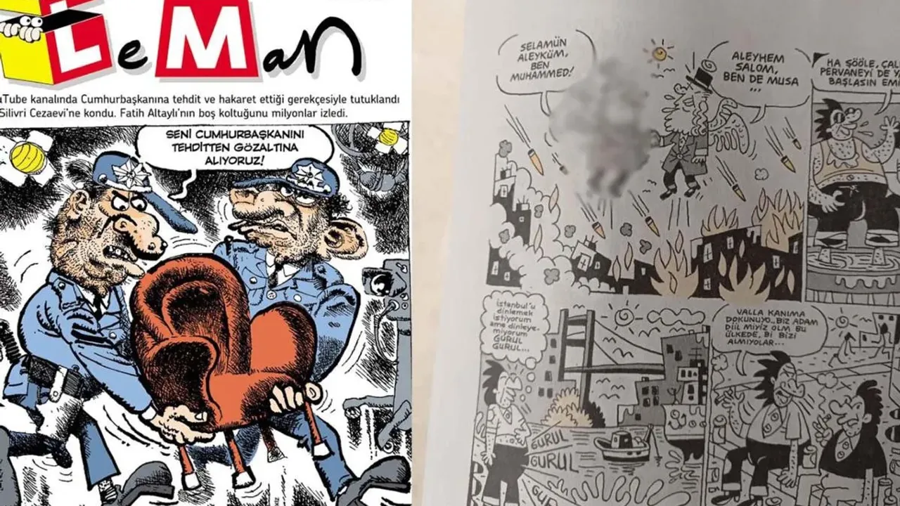 Leman kapatıldı mı? Karikatür sonrası hukuki süreç nereye varacak? - Kahramanmaraş Haberleri